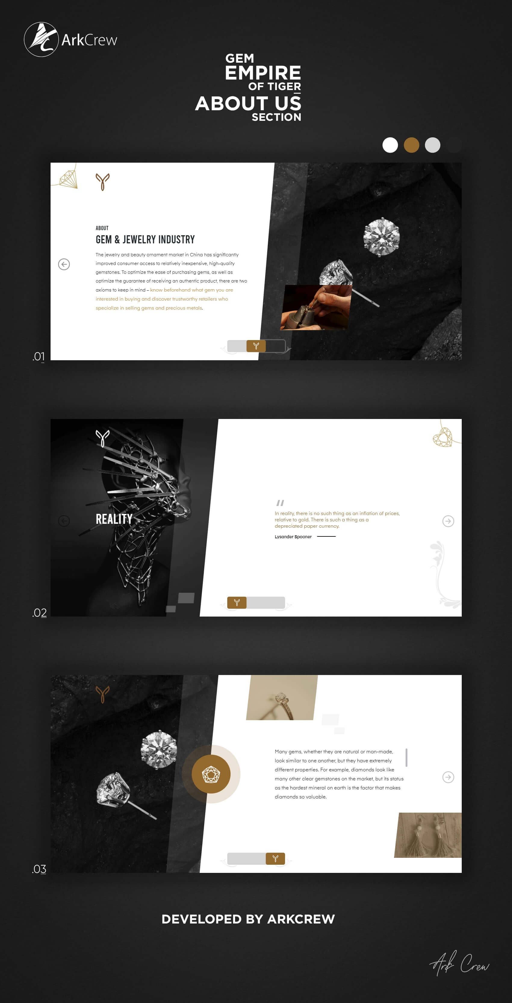 Luxury Jewellery E-Commerce - screenshot 2